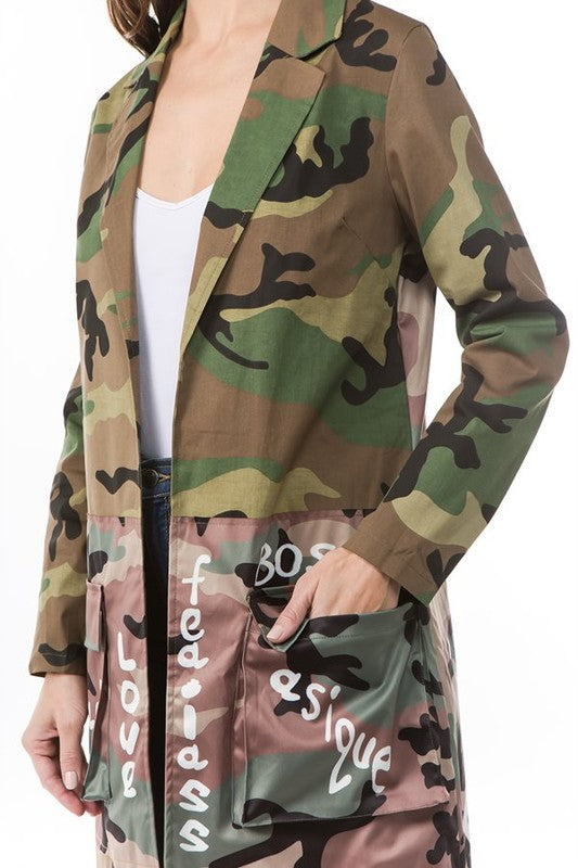 Sistah’s Anthem Camouflage Jacket