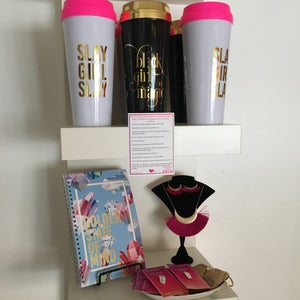 Effie's Paper :: Stationery&Whatnot - Slay Girl Slay Coffee Cup Lapel Pin - Charm City Noir