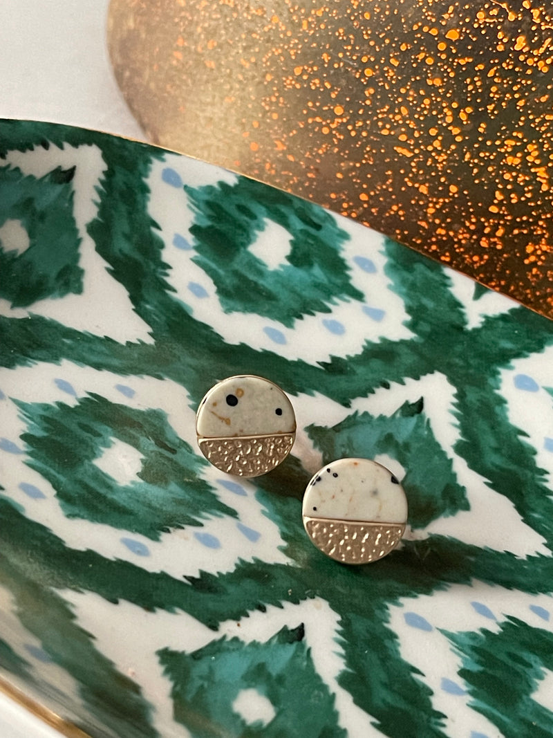 Natural Stone Studs